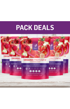 5 x Organic ProteinFix Strawberries and Cream - Pack Deal!